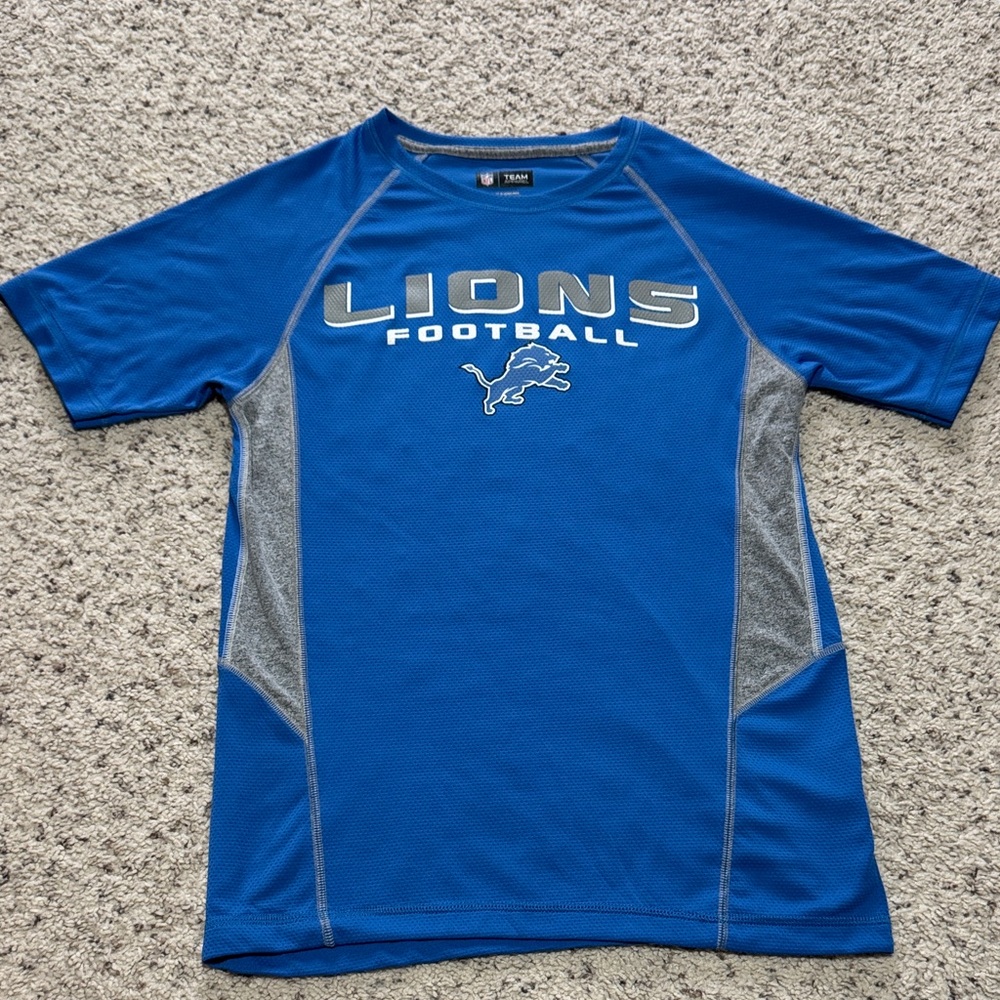 NFL Team Apparel Blue and Gray Jersey